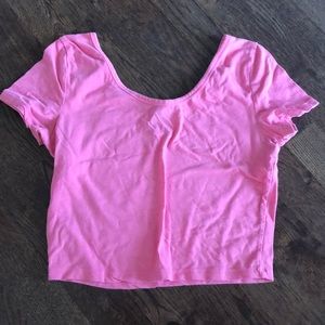 Wet Seal Crop Top, Pink, Size Medium